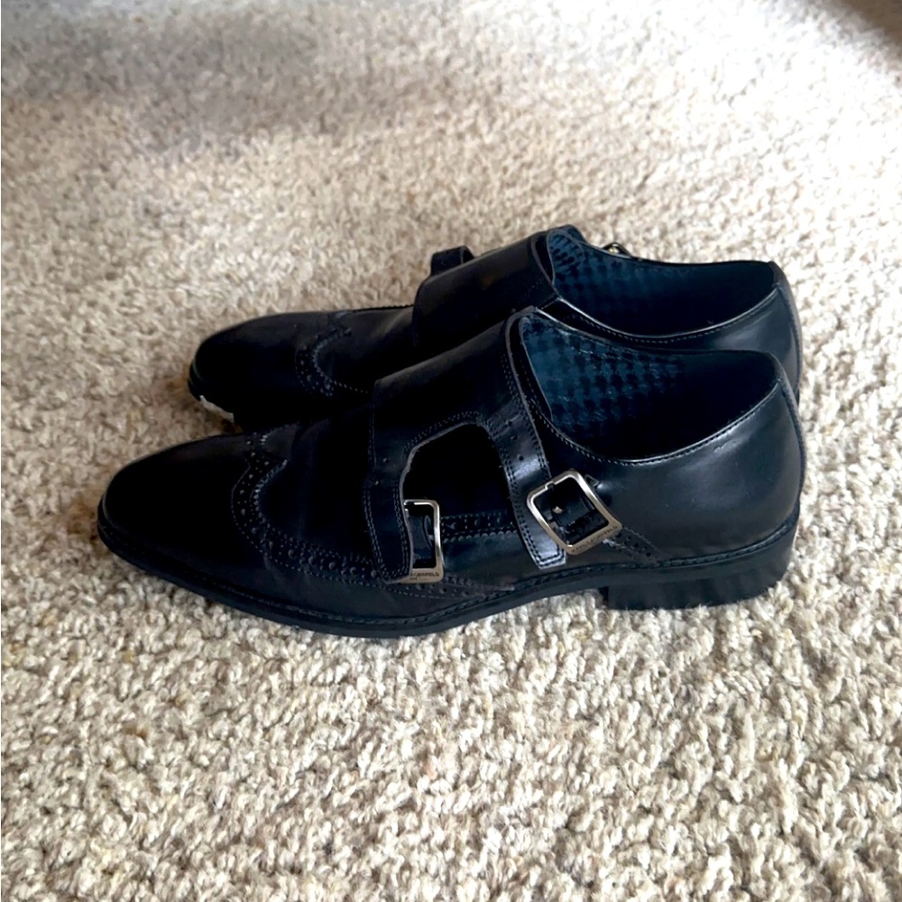 Karl Lagerfeld Double Strap Dress Shoes Men’s (8) - Picture 2 of 6